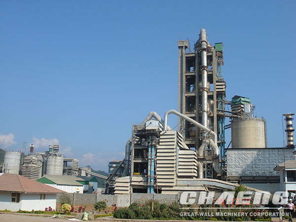  CHAENG supply 300TPD mini cement plant and auxiliary equipment