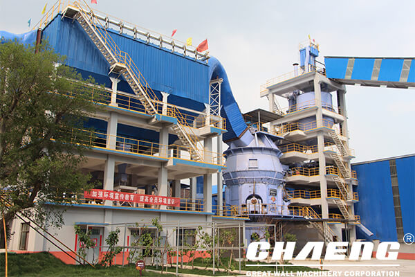Meng Electric SLAG GRINDING PLANT,Construction and production