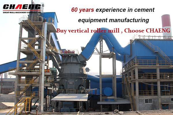 Vertical grinding mill promotes sustainable development of the cement industry