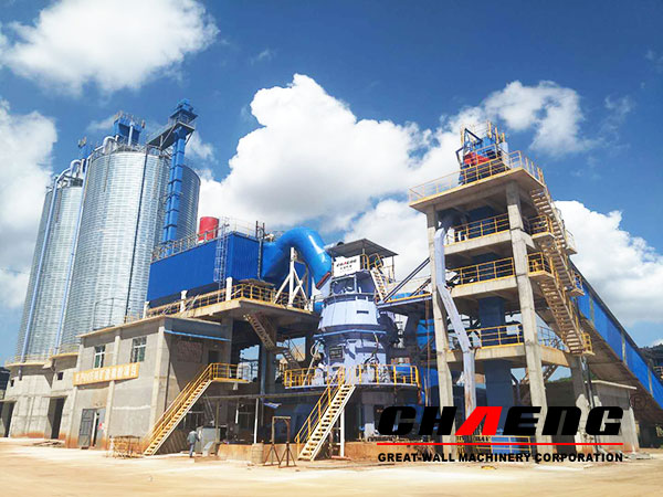 Yunnan Wenshan 300000 t/a manganese slag grinding production line