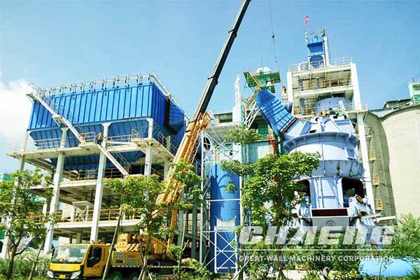  Application of vertical roller mill in cement building materials industry