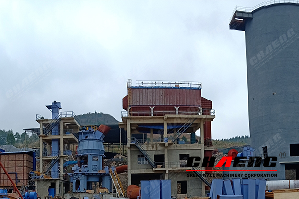 Guizhou annual output of 400,000 tons of slag grinding plant