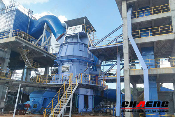  Chaeng vertical mill can handle, slag, steel slag, limestone, cement clinker