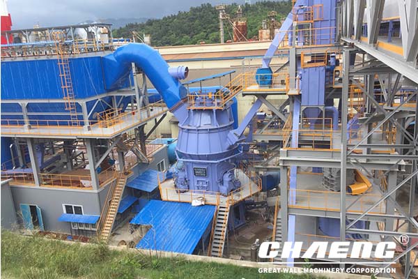 Six slag powder production line has been completed and put into operation in 2019