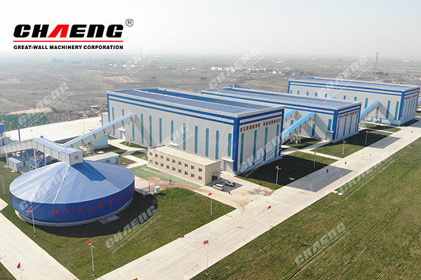 CHAENG EPC turnkey Sandstone aggregate production line project