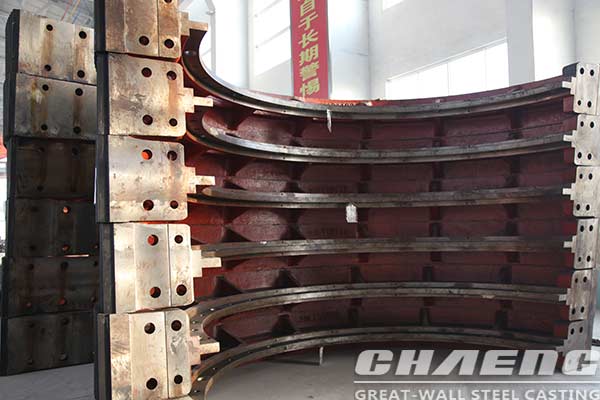 Experience share about large girth gear pouring process - girth gear manufacturer