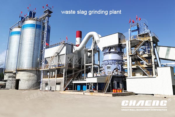 Grinding industrial waste slag -- an approach to energy saving and efficiency in cement plant