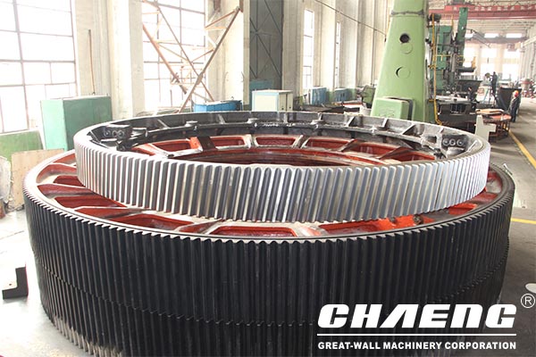 Chaeng ball mill girth gear - process experience and advantages