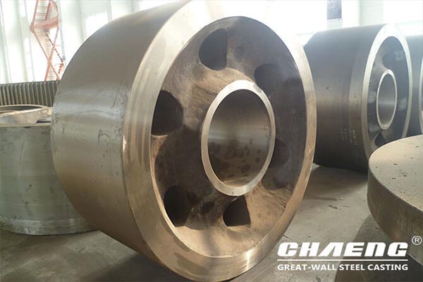 CHAENG rotary kiln support roller images and reference