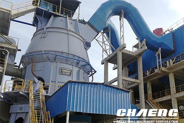 Chaeng vertical mill processing coal gangue