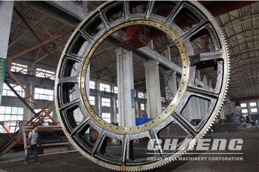 CHAENG rotary kiln girth gears are highly praised by customers