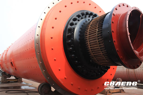 Wear of the beneficiation ball mill trunnion