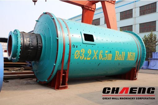 Xinxiang Great Wall φ3.2x6.5m iron ore ball mill sent to the Middle East