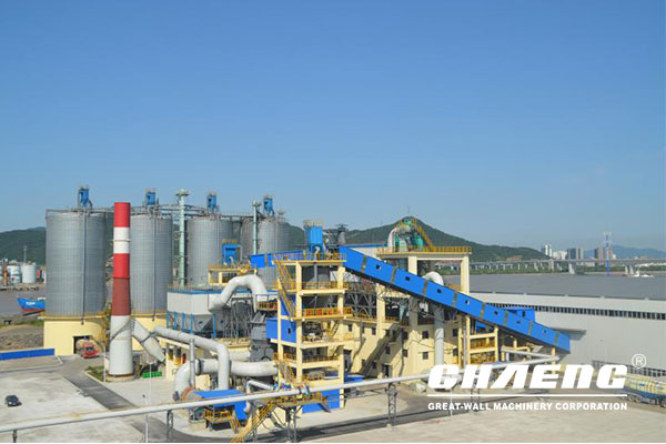 Shanghai Baosteel Ningbo Ziheng’s 1500000t/a composite powder production line