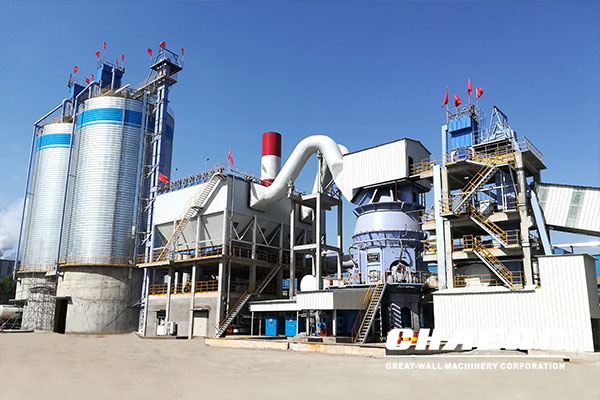 Hebei Aosen 2×600000t/a slag powder production line EPC project