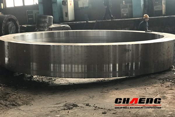 Rotary kiln shell/girth gear/tyre/supporting roller