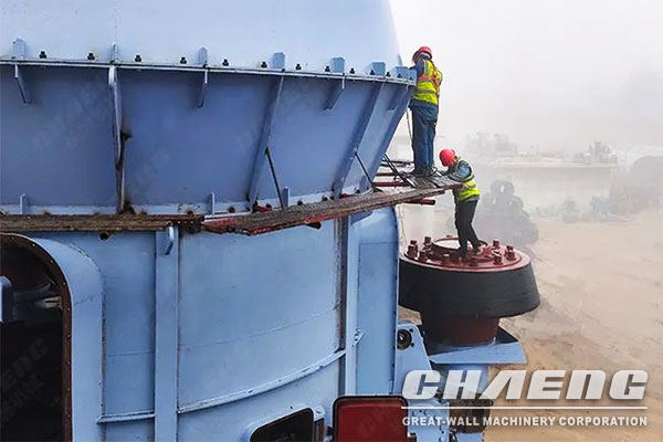 600,000t/y steel slag powder EPC production line  in Hubei Province