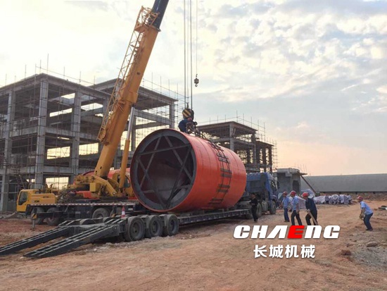 Chaeng upgraded version of lime rotary kiln for customers favored