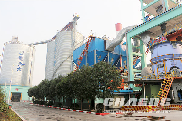 Dust collector is used in cement grinding station