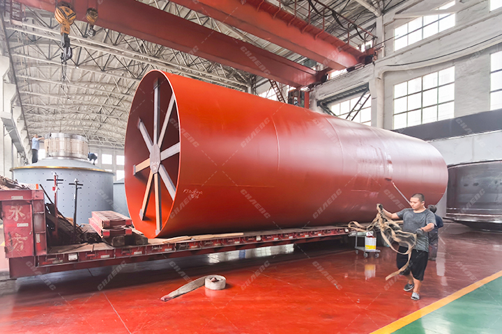 Rotary kiln shell