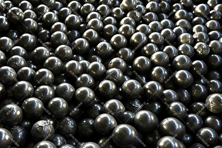 Wear-resistant steel ball