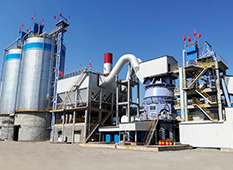 Steel slag grinding plant