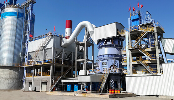 Slag grinding plant